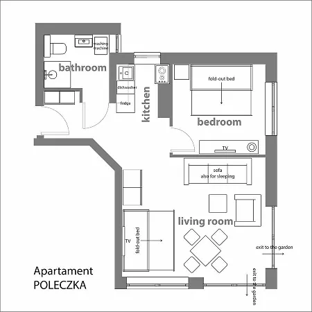 Poleczka Koscielisko Апартаменты Закопане
